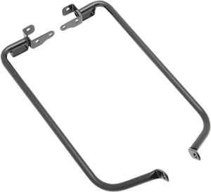 DragSpecialties Saddlebag Support Brackets - Black - FL '14-'23 S77-0148B - Main Product View