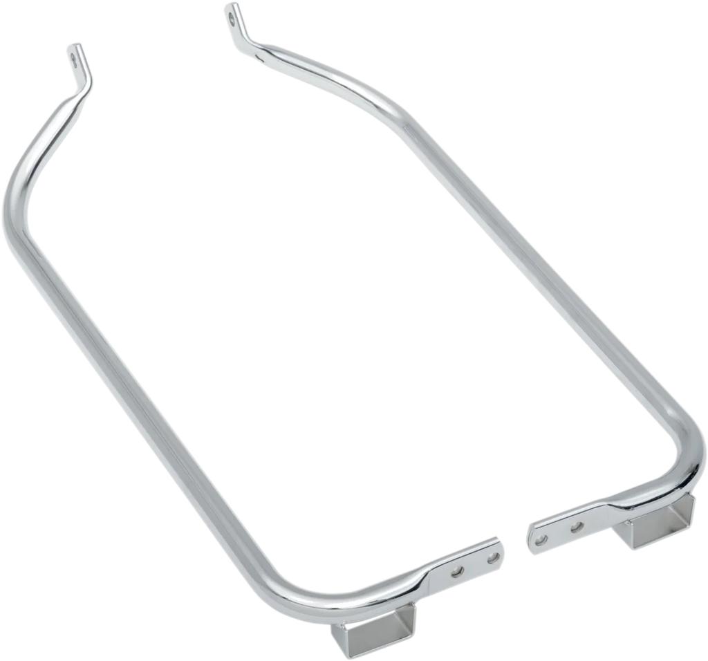 DragSpecialties Saddlebag Support Brackets - Black - FL '14-'23 S77-0148B - Side View
