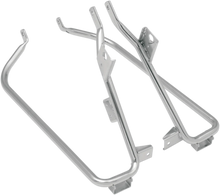 Load image into Gallery viewer, DragSpecialties Saddlebag Support Brackets - Chrome - FL '09-'13 S77-0138 - Main Product View