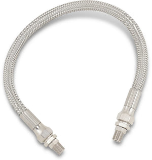 DragSpecialties Universal Oil Line - Stainless Steel - 14" 614 - Main Product View