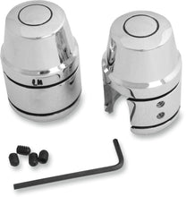 Load image into Gallery viewer, DragSpecialties Upper Shock Bolt/Stud Cover - Chrome - '70-'86 FX/FL 243026-BC2 - Side View