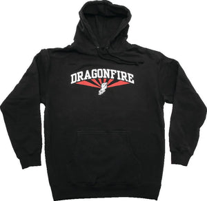 DragonFire Racing Dfr Az Hoodie Blk/Rd 2Xl