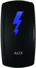 Load image into Gallery viewer, DragonFire Racing Lighted Switch Aux On/Off Blue Led