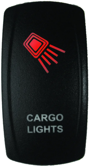 DragonFire Racing Lighted Switch Cargo Lights On/Off Red