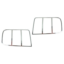 Load image into Gallery viewer, Drake Muscle Drake Muscle Cars Tail Light Chrome Finish Bezel Pair 5R3Z-13489-C - Main Product View