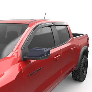 EGR 4pc Smoke Finish Tape-on Window Visors for Colorado|Canyon - Main Product View