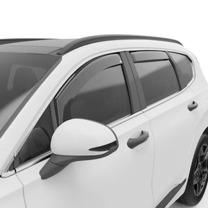 EGR 4pc Smoked Finished In-Channel Window Visors 19-23 Hyundai Santa Fe - Main Product View