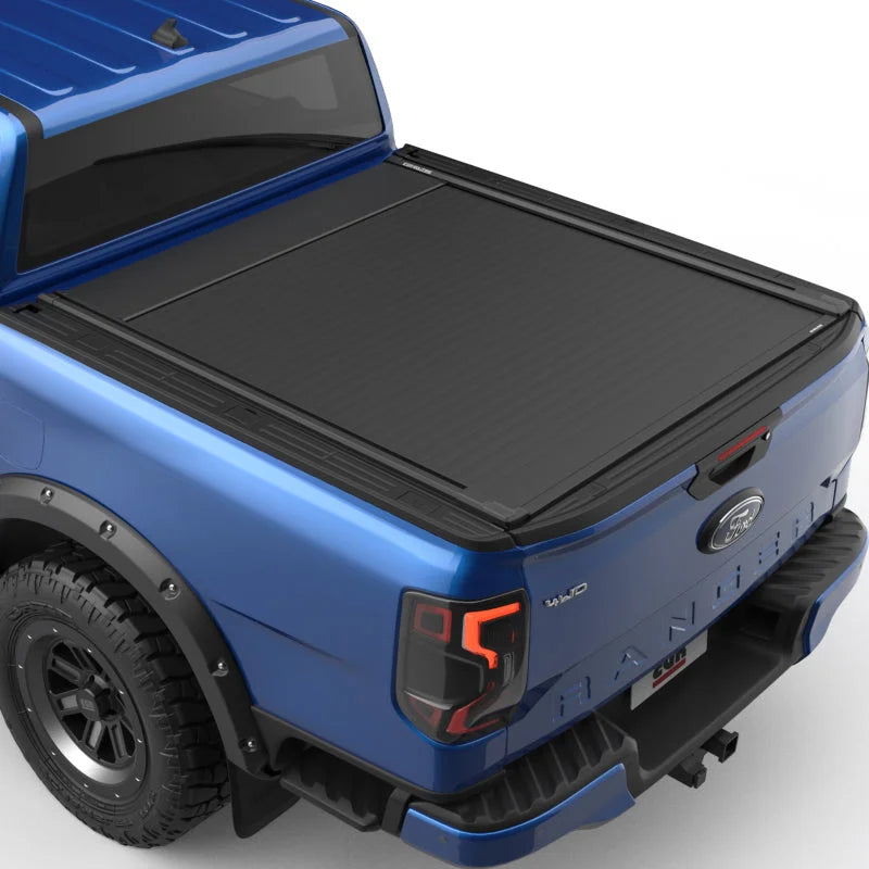EGR Retractable Electric RollTrac for Ranger - Back View
