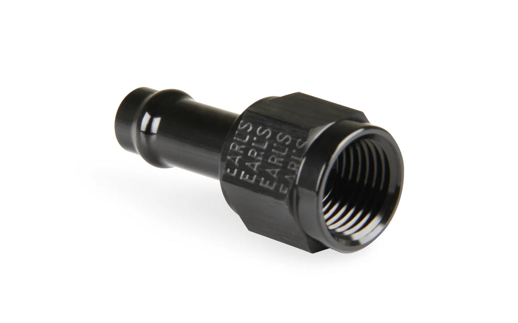 Earl's Performance -6 ST. TO 3/8" Earl's VAPOR GUARD HOSE END 750166ERL - Side View