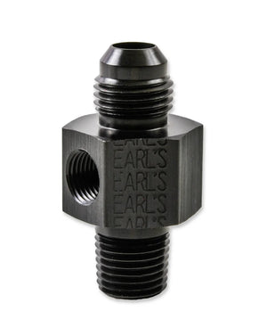 Earl's Performance Earl's Fuel Pressure Gauge Adapter AT100197ERL - Main Product View