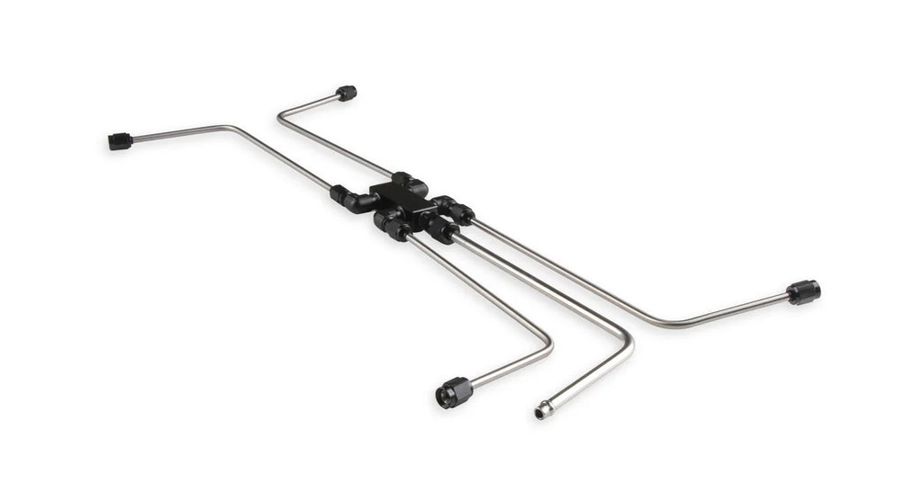 Earl's Performance Earl's LS Steam Tube Kit with Stainless Hard Line Tubing and Steam Vent Adapters LS0041ERL - Back View