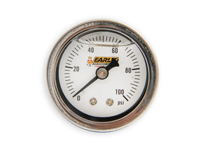 Earl's Performance Oil-Filled - 0-100 PSI - 1/8" NPT Male Thread 100187ERL - Main Product View