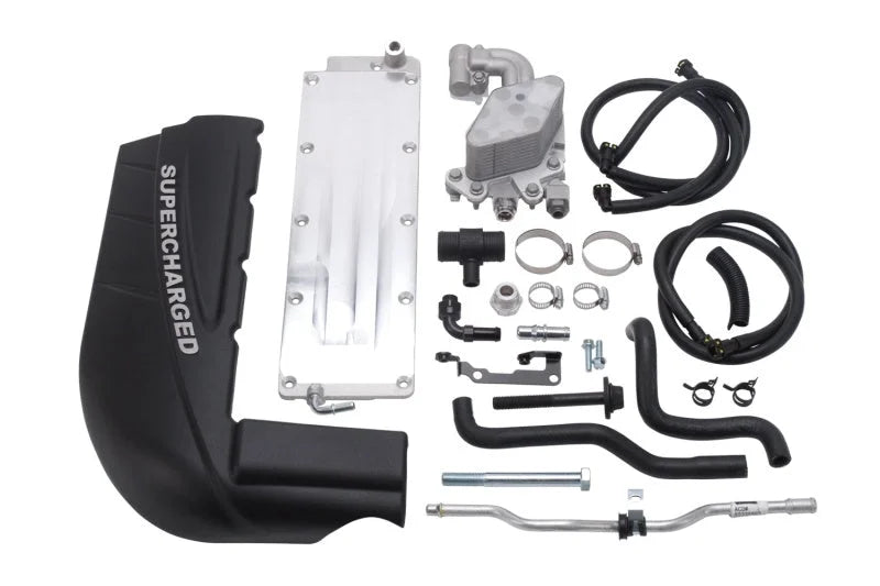 Edelbrock Supercharger Accessory Kit LS3 2010-2013 Grand Sport Corvette - Side View