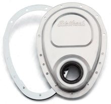 Load image into Gallery viewer, Edelbrock Two Piece Front Cover - Side View