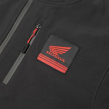 Load image into Gallery viewer, Factory Effex FACTORY EFFEX HONDA SOFT-SHELL JACKET / CHARCOAL XXL 22-85318 - Back View