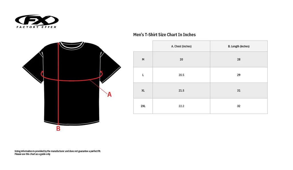 Factory Effex Goldwing Icon Long-Sleeve T-Shirt - Black - Large 25-87834 - Side View