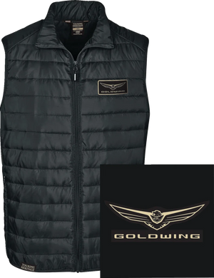 Factory Effex Goldwing Puff Vest - Black - Medium 25-85802 - Main Product View