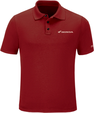 Factory Effex Honda Polo Shirt - Red - Large 25-85304 - Main Product View