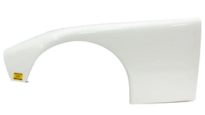 Five Star Fabricating ABC Fender Ultraglass White Left 10in Tires 663-240-WL