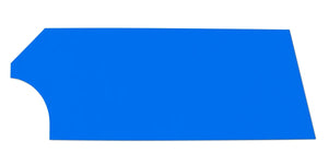 Five Star Fabricating Door High Impact Plastic Blue Right 34001-21051-CBR