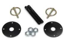 Load image into Gallery viewer, Five Star Fabricating Hood Pin Kit  3/8in Alum Black 2-pack 10001-34033-B