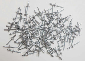Five Star Fabricating Large Head Rivet Silver 100pc 3/16in 816-100L