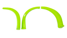 Load image into Gallery viewer, Five Star Fabricating MD3 Wheel Flares Dirt Fluorescent Green Left 007-261-FGL