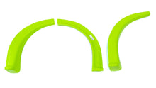 Load image into Gallery viewer, Five Star Fabricating MD3 Wheel Flares Dirt Fluorescent Green Right 007-261-FGR