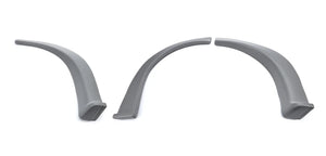 Five Star Fabricating MD3 Wheel Flares Dirt Gray Left 007-261-GL