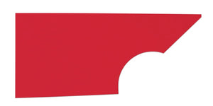 Five Star Fabricating Qtr Panel High Impact Plastic Red Right 34001-27351-RR