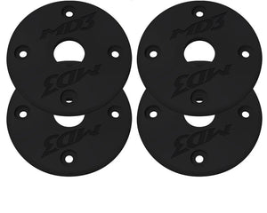 Five Star Fabricating Scuff Plate Plastic Black 4-Pack MD3 30001-34951-B