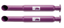 Load image into Gallery viewer, FlowTech Flowtech Purple Hornies Glasspack 50232FLT - Side View