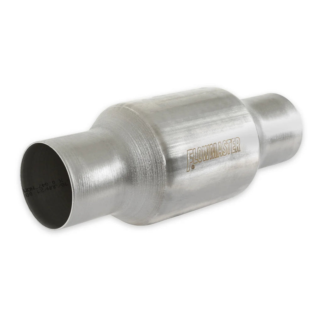 Flowmaster Catalytic Converter-Universal-223 Series-2.50 in. Inlet/Outlet-49 State 2230125 - Side View