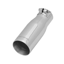 Load image into Gallery viewer, Flowmaster Exhaust Tip - 3.00 in. Straight Cut Polished SS Fits 2.25 in. Tubing - Clamp on 15375 - Main Product View