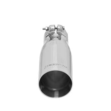 Load image into Gallery viewer, Flowmaster Exhaust Tip - 3.00 in. Straight Cut Polished SS Fits 2.25 in. Tubing - Clamp on 15375 - Detail View