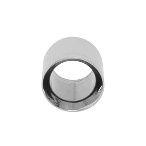 Flowmaster Exhaust Tip - 4.00 in. Round Polished SS - Fits 3.00 in. Tailpipe - Weld on 15392