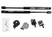 Load image into Gallery viewer, Ford Racing 15-23 Ford Mustang Hood Lift Kit w/Laser Engraving Ford Logo (Excl GT350/GT350R) - Side View