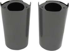 Load image into Gallery viewer, Fork Slider Covers - Extended +2" (8.5") - Black DragSpecialties 77492B - Main Product View