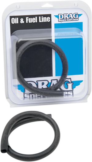 Fuel/Oil Line - Black - 1/2" - 2' DragSpecialties DOH-0122 - Main Product View