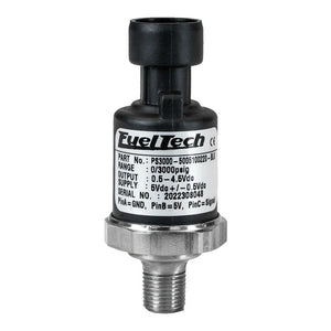 FuelTech 0-150 PSI Pressure Series  (Black Series)) 5005100020-BLK