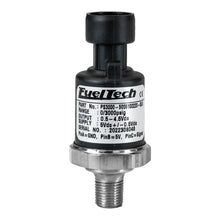Load image into Gallery viewer, FuelTech 0-3000 PSI Pressure Sensor (Black Series) 5005100220-BLK