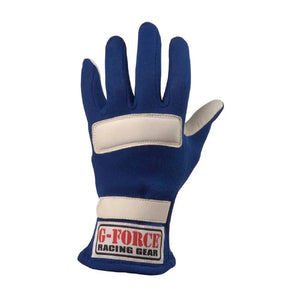 G-FORCE Racing Gear G5 Racing Gloves XX-Large Blue 4101XXLBU