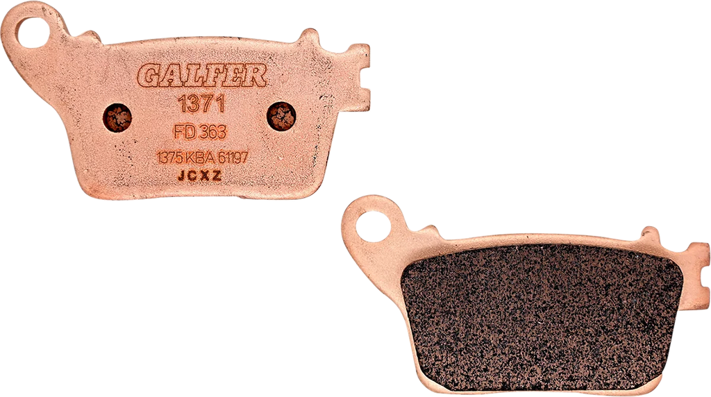 Galfer Brakes HH Sintered Brake Pads FD363G1371 - Side View
