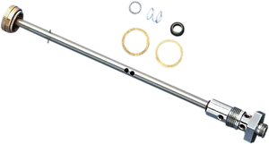 Gas Valve Shut-Off Rod Kit - Chrome DragSpecialties 03-0005-SC3 - Main Product View