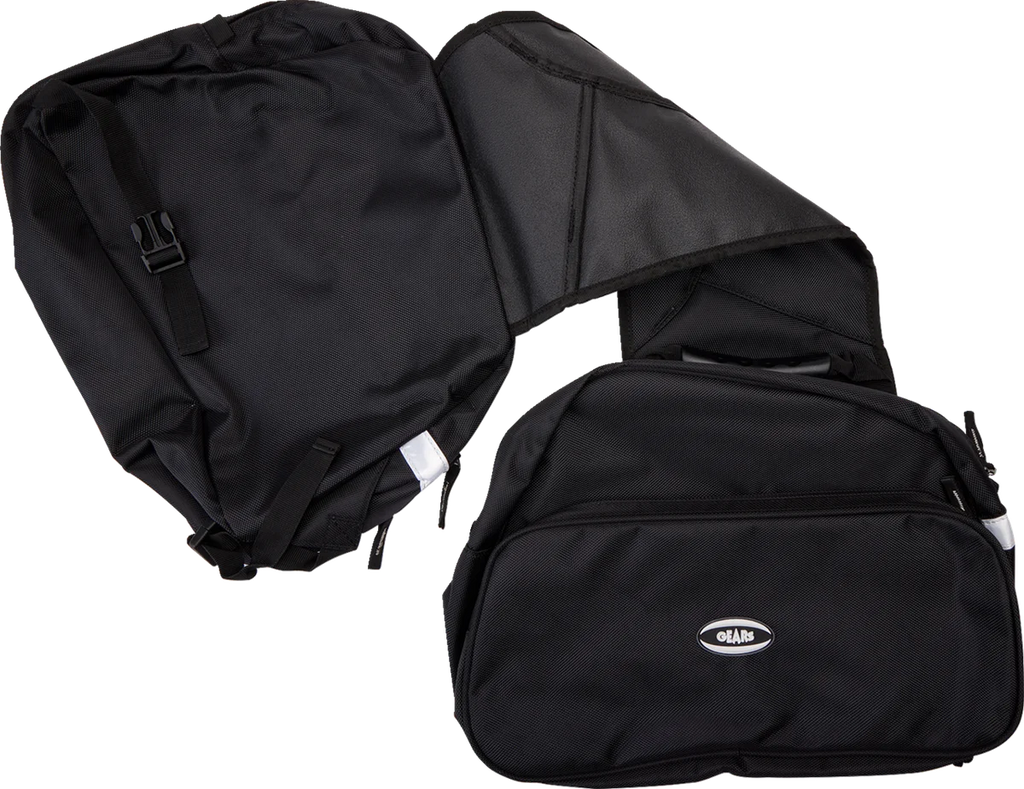 Gears Saddlebag - Black - Arctic Cat 300156-1 - Side View