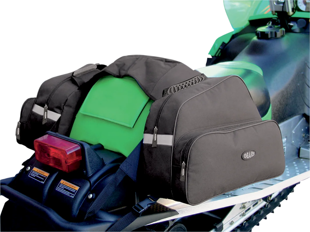 Gears Saddlebag - Black - Arctic Cat 300156-1 - Detail View