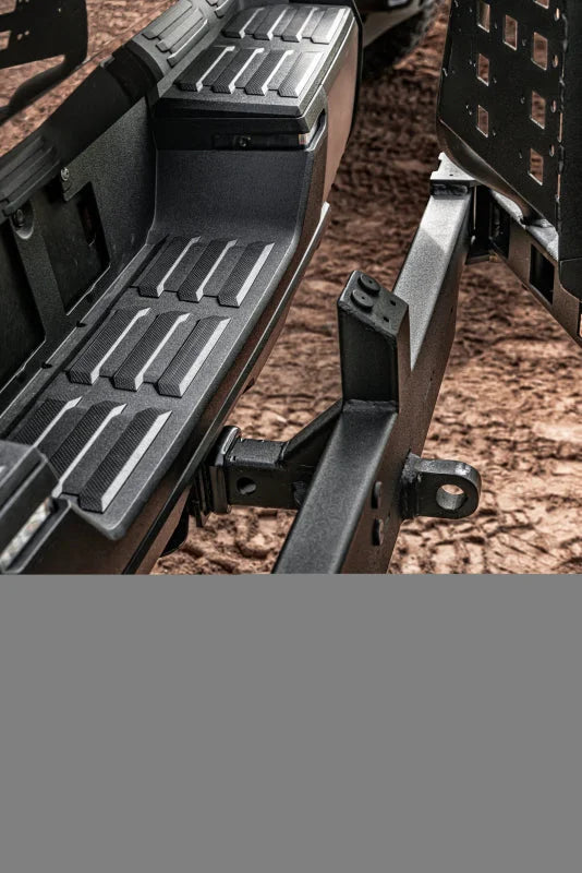 Go Rhino Swing-A-Way Hitch Mounted Tire Carrier (Lic. Plate Lights Not Included) - Textured Black - Additional View 8