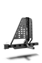 Load image into Gallery viewer, Go Rhino Swing-A-Way Hitch Mounted Tire Carrier (Lic. Plate Lights Not Included) - Textured Black - Additional View 16