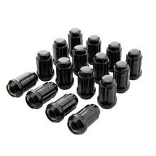 Load image into Gallery viewer, Gorilla Automotive 4LUG 12-1.50 SPLINE WIK W/VALVES BLK GOR K4CS-12150BGR