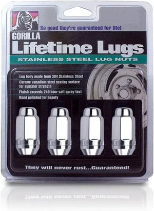 Gorilla Automotive DUP ACORN SS LUG 7/8" 1/2 CLAM 96187SS